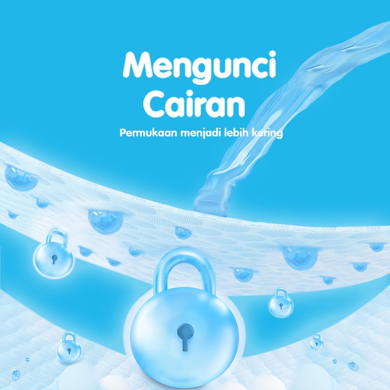 MAKUKU SAP DIAPERS SLIM CARE PANTS - POPOK CELANA