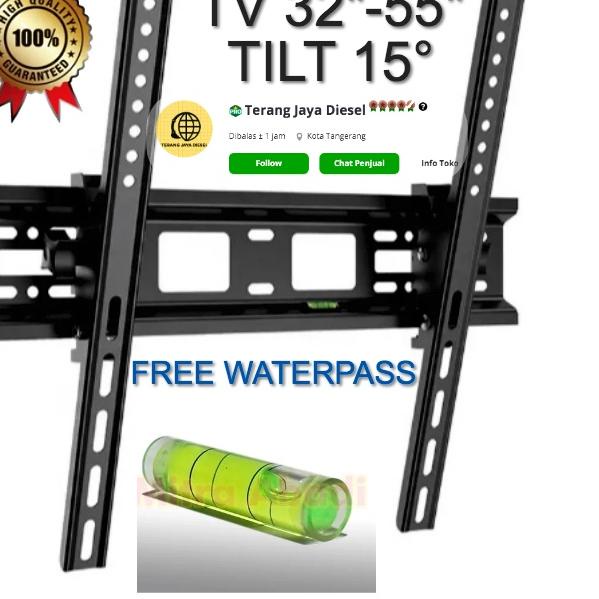 ✥ Bracket Braket Breket LED TV 32 inch - 55 inch Braket TV LED ●