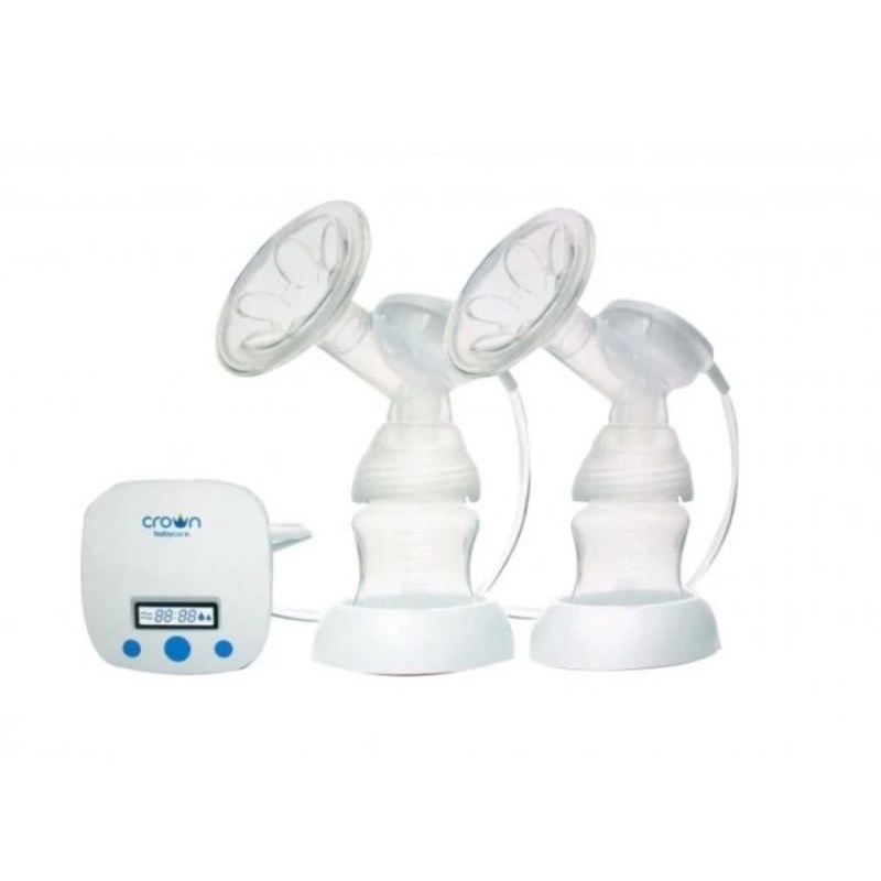 Crown Baby CR5338 - Pompa ASI Dobel Payudara Mikro Elektrik - BB0224