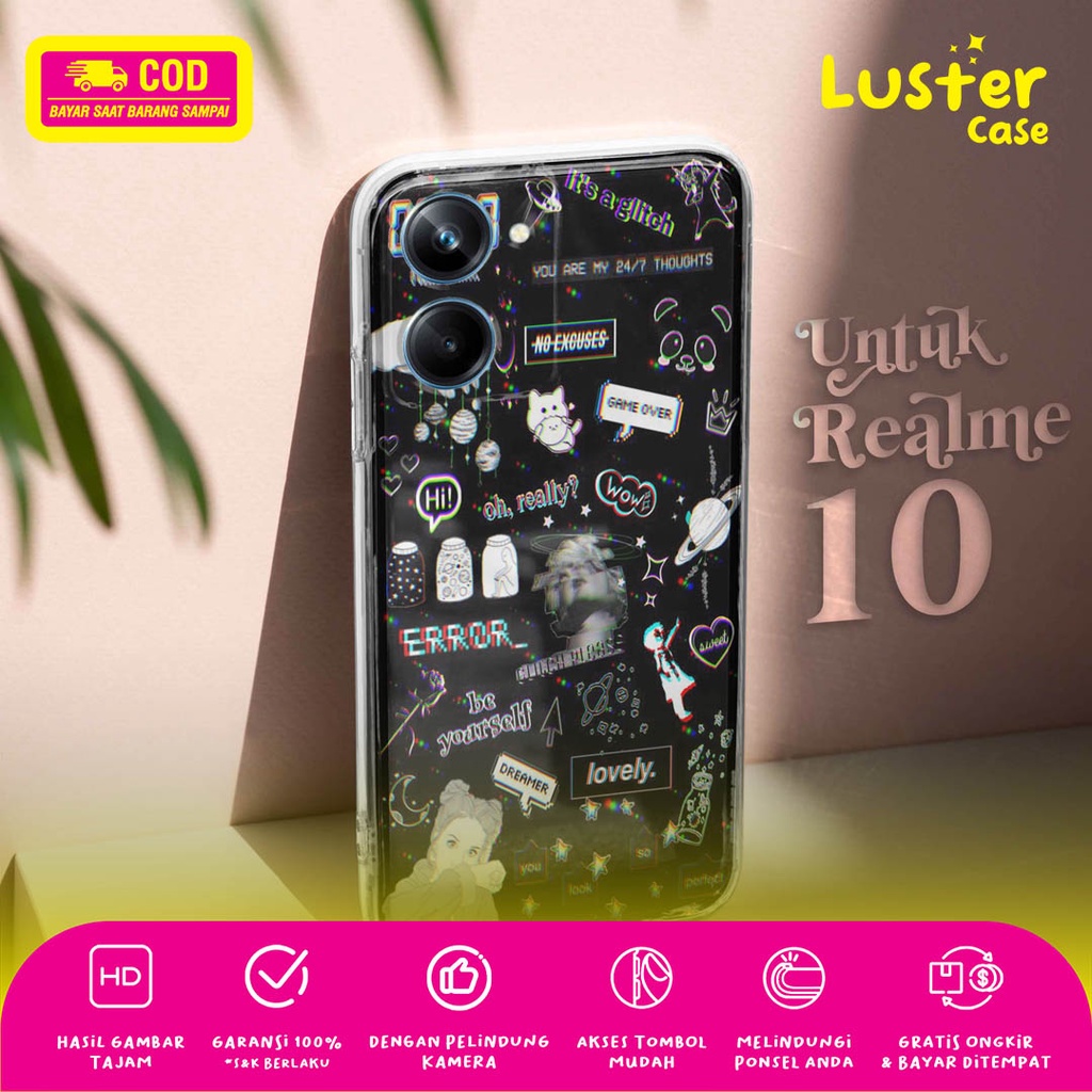 Clear Case REALME 10 C1 C2 3  [ TMBLR ] Casing Hp Aesthetic Kesing Hp Karakter Anime Cassing Hp Moti