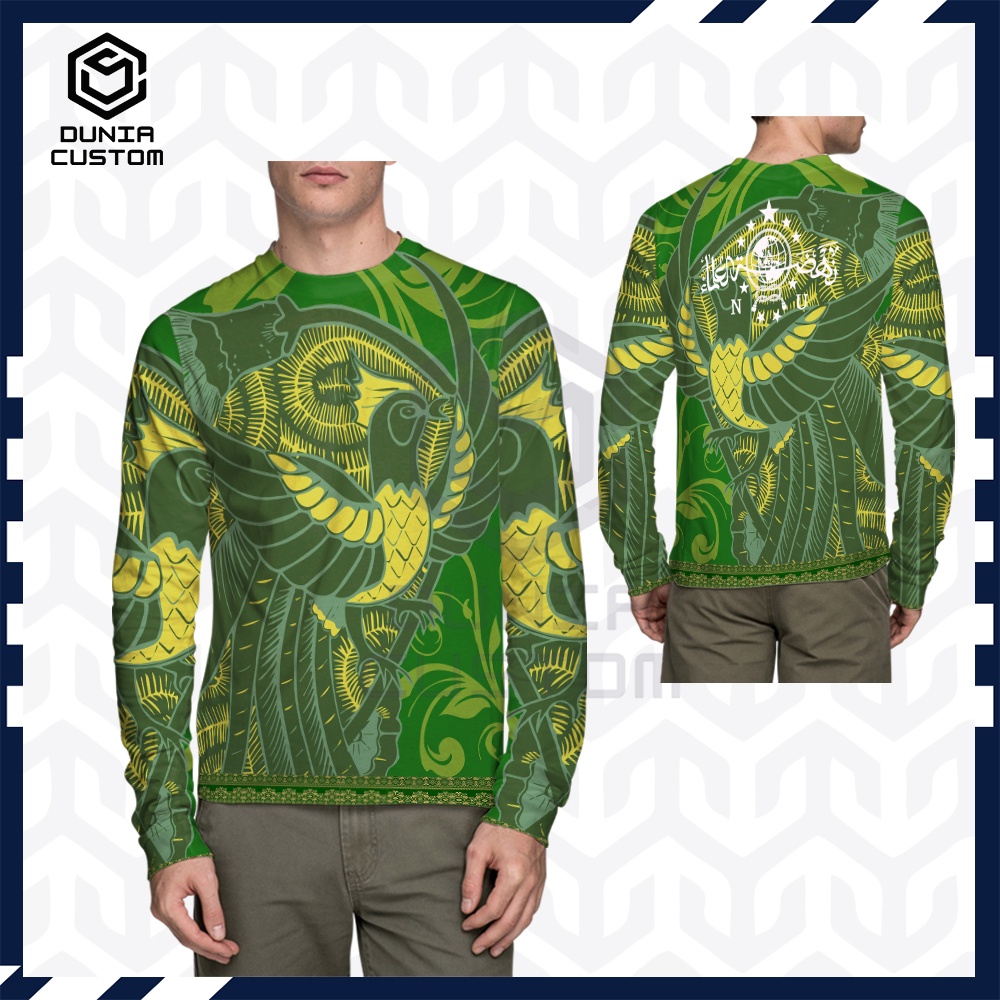 KAOS MOTIP ISLAM 1 ABAD NU NAHDLATUL ULAMA BATIK ISLAMI TERBARU 3D Jersey Kaos Pria/Kaos Wanita/Kaos