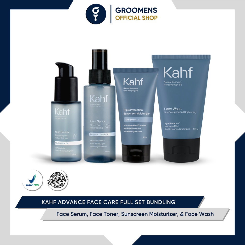 Kahf Advance Face Care Full Set Bundling