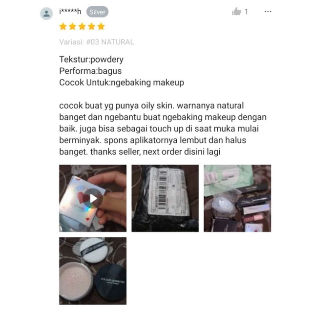 BEDAK TABUR LAMEILA COLOUR GEOMETRY | PENGONTROL MINYAK WAJAH