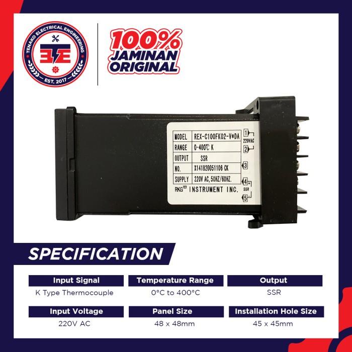 REX-C100 Temperature Controller Output SSR