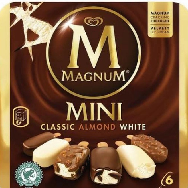 

Es cream Magnum mini almond classic white Almond 6x45ml