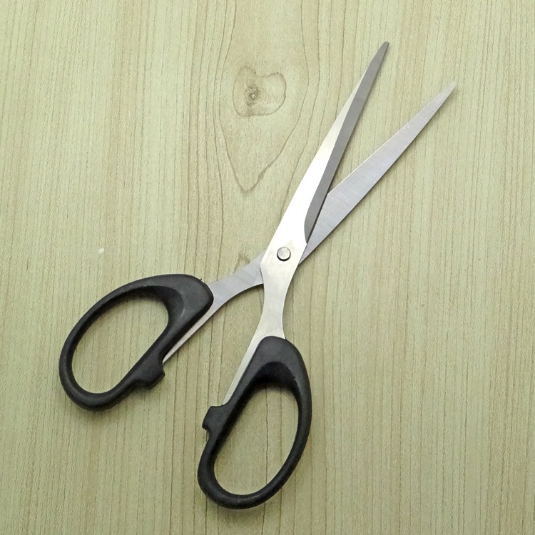 GUNTING KERTAS SEDANG KANTOR LHP 165 LADY POP OFFICE SCISSORS GAGANG HITAM STAINLESS STEEL KUALITAS BAGUS MURAH SUPER TAJAM COD