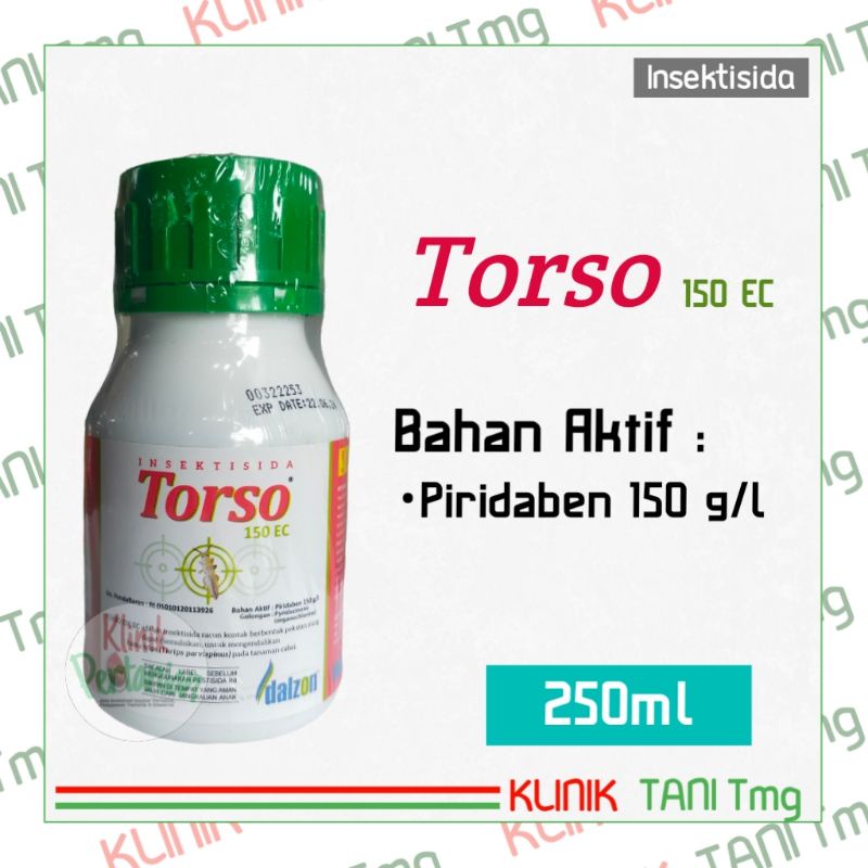 Torso 150EC 250ml Insektisida berbahan aktif Piridaben 150 g/l