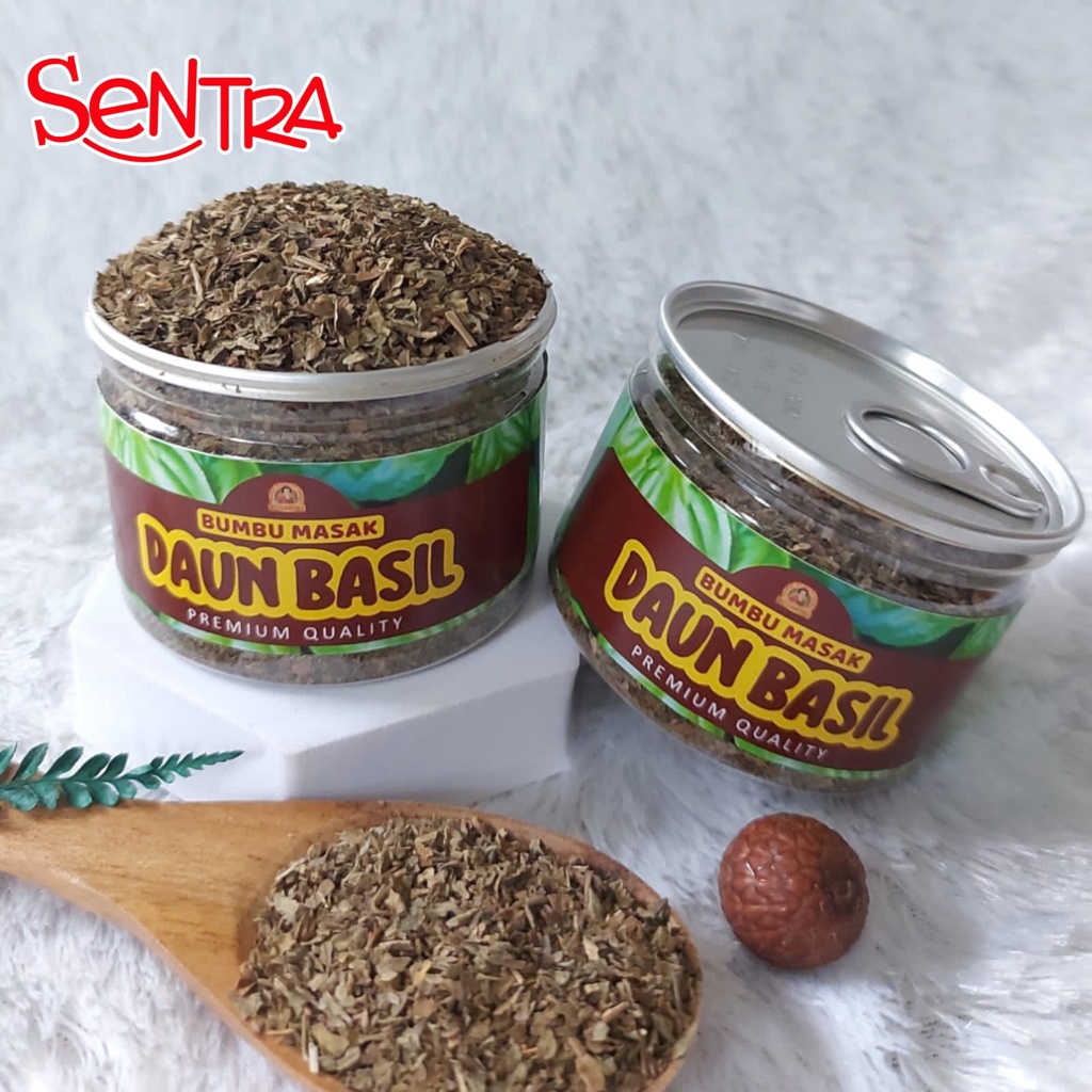 

Bumbu Masak Daun Basil Kering Premium Kemasan PET CAN