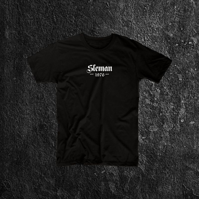 KAOS T SHIRT SLEMAN 1976 PSS SLEMAN BCSXPSS SLEMANIA ULTRAS