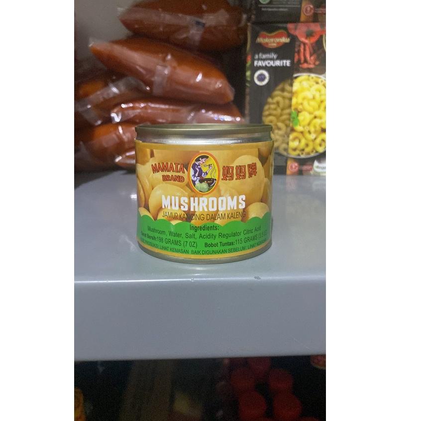 

Keren abis Mamata Jamur Kancing Dalam Kaleng 198gr