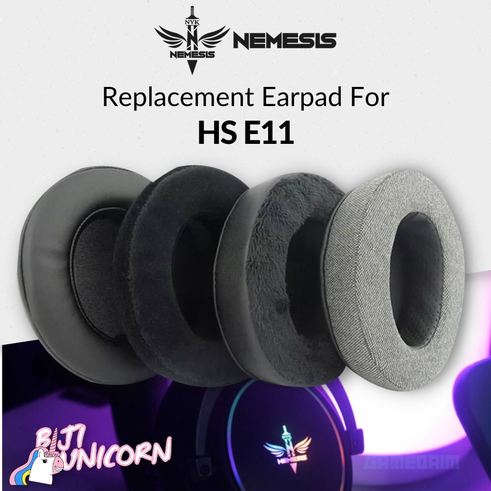 Earpad Earcup Ear Cushion NYK HS E11 E 11 Busa Pad Bantalan Foam