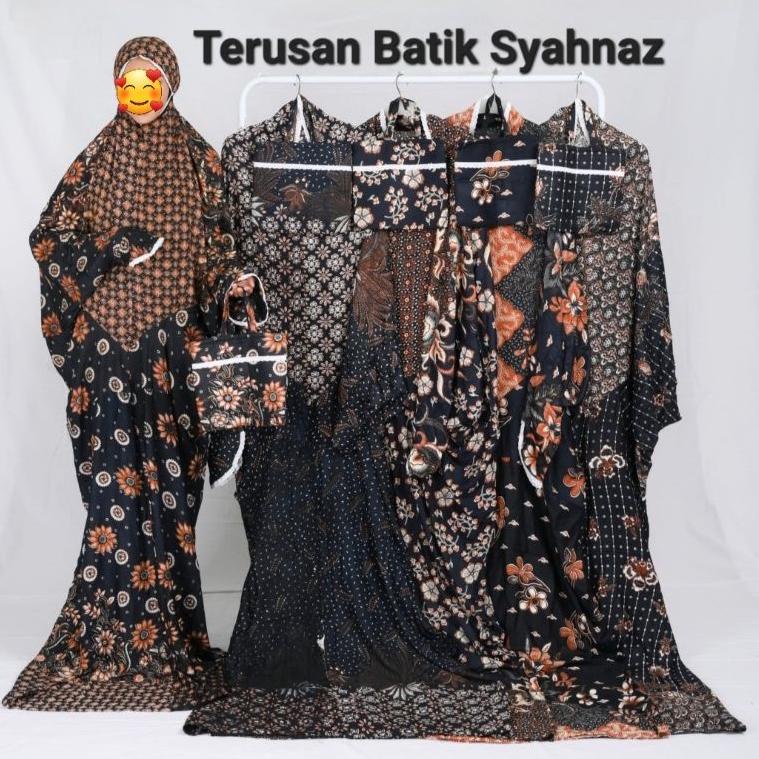 PALING DICARI Mukena TERUSAN BATIK SYAHNAZ