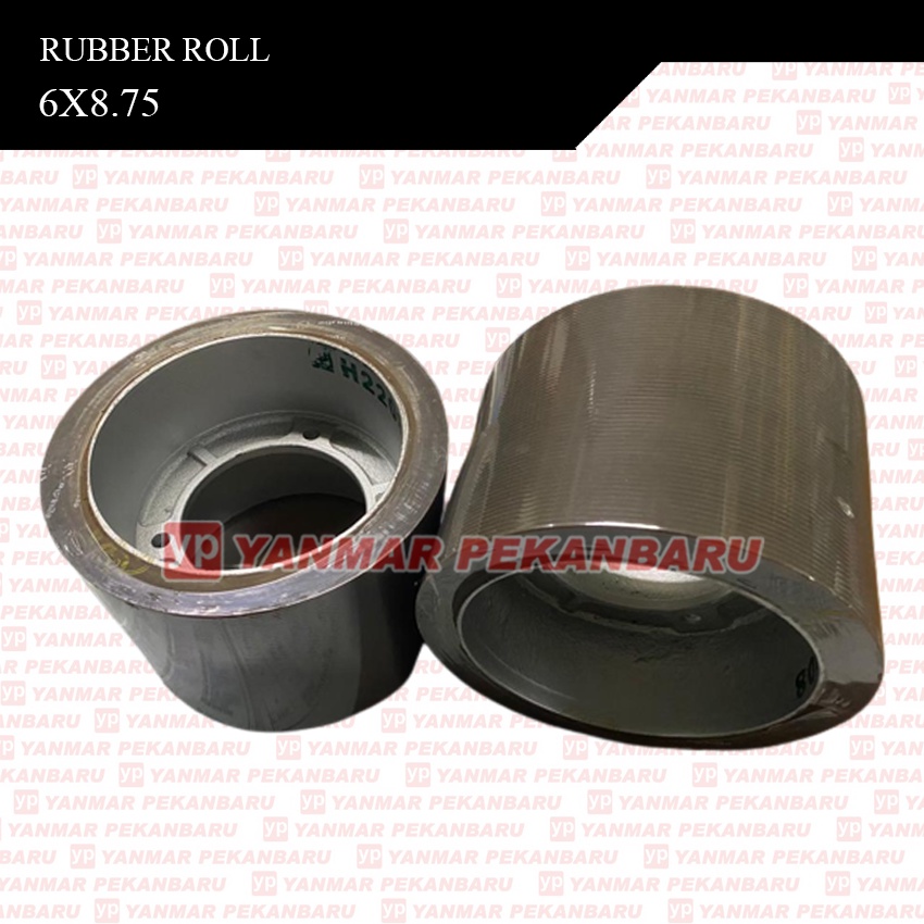 Rice Hulling Roll/ Rubber Roll/ Roll Penggiling Padi /  Roll Pemecah kulit padi 6incX8.75 Mesin Hell