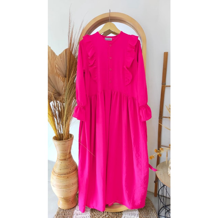 TSK - MOLA DRESS MAXY DRESS CRINGKEL AIRFLOW MURAH - BISA COD