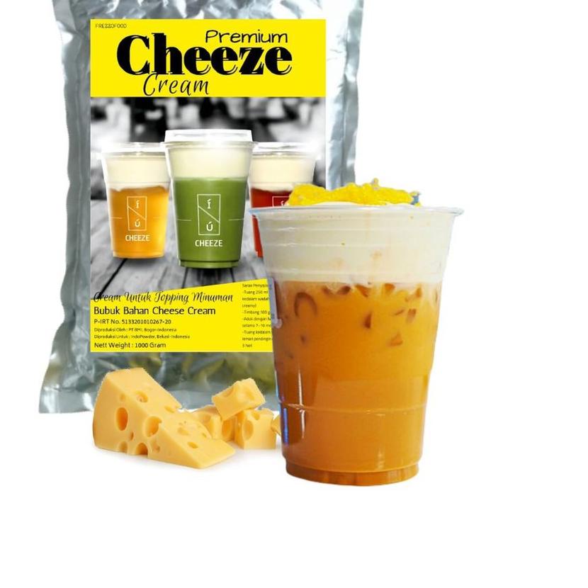 

☉ PREMIUM Cheese cream 1Kg / Cheese tea cream 1Kg / Cream cheese / Cheese foam / Cheese tea foam ◊