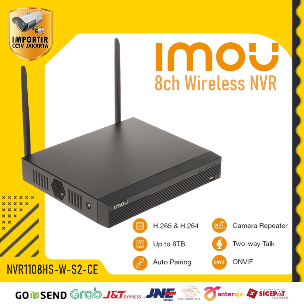 NVR Wireless 8ch IMOU