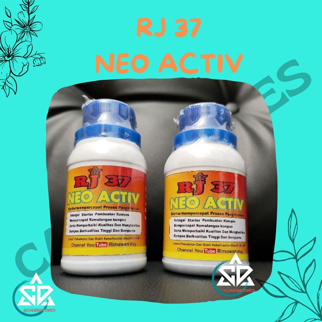 ♥MURAH LEBAY♥ Neo Activ Formula Turbo 100 ml RJ 37 Fermentasi 3 hari jadi || Neo Activ Formula Turbo