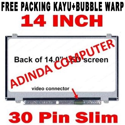 LED LCD Layar Screen Asus X455W X455WA X455WE X455Y X455YA X455YI ORI