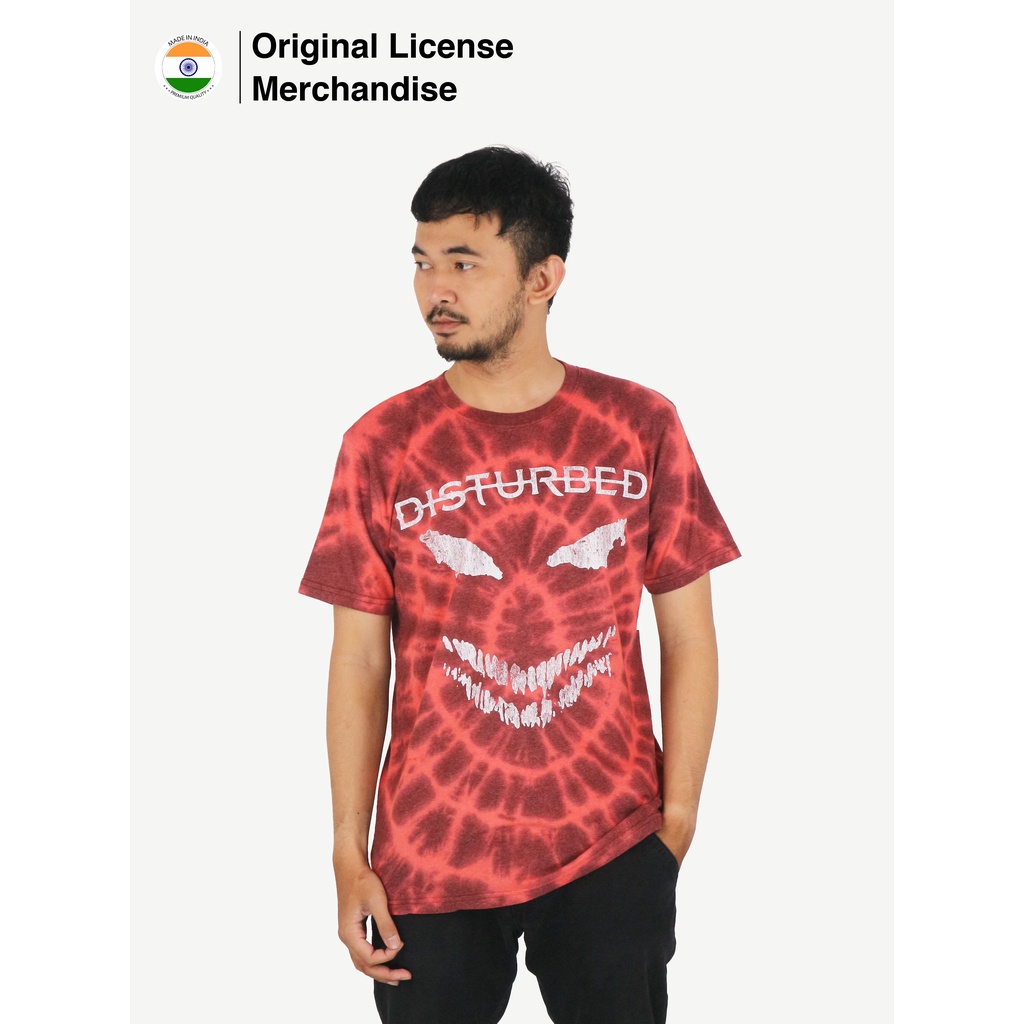 Kaos Baju Tshirt Tie Dye Full Print Cotton Premium Import Pria Wanita Casual Band Musik Original DIS