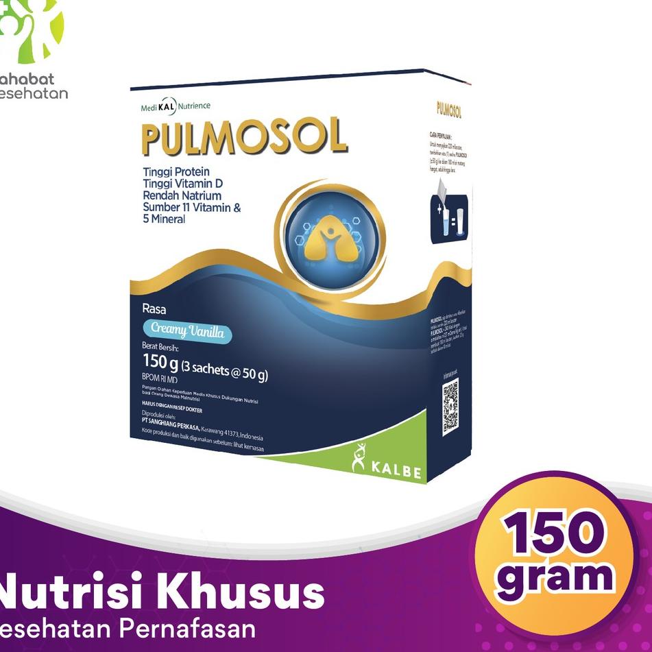 

Terkini Pulmosol - Susu Nutrisi Kesehatan Pernapasan