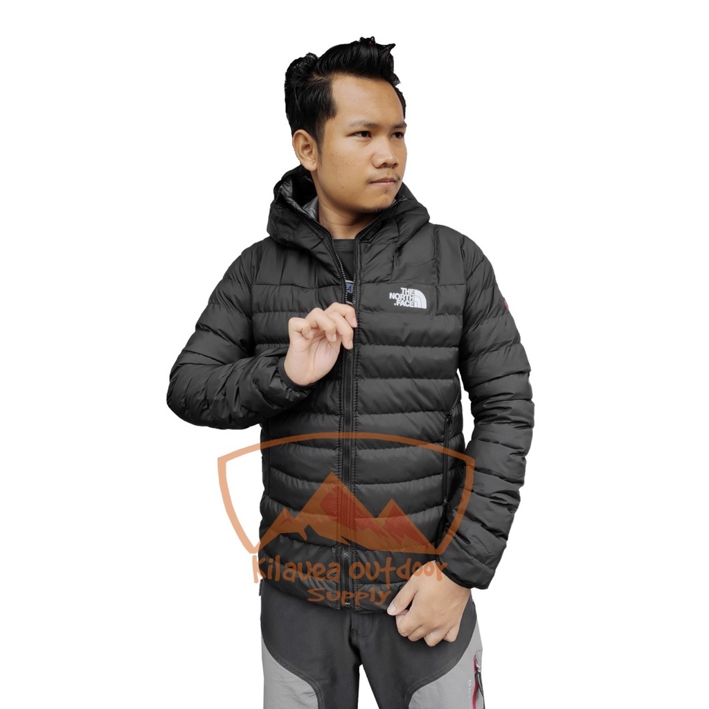 Jaket Gunung Puffer Synthetic Down - Jaket Outdoor Insulated Dacron Silicon - Puffy Hoodie Jacket