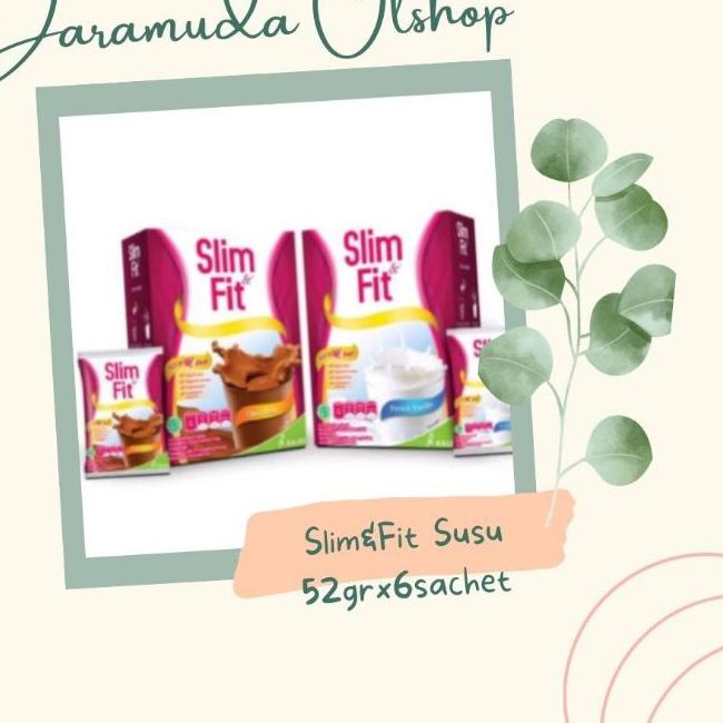 

◙ Susu slim fit diet 6 sachet 1 box slimfit pengganti makan penurun berat badan ampuh dan cepat ✪