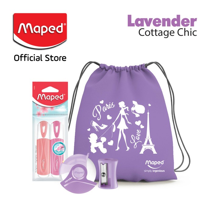 

Maped Paket Pastel Lavender Cottage Chic