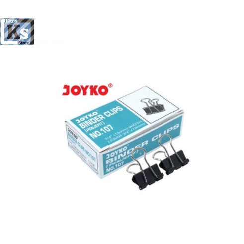 

Binder Clip Joyko No. 107 Penjepit Kertas Joyko No. 107