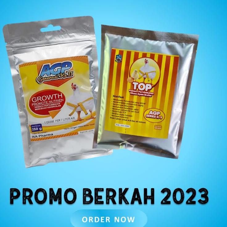 Super deal AGP Generasi ke II Pemacu Pertumbuhan Ayam Broiler