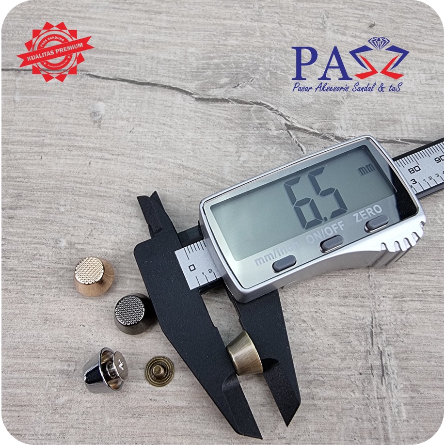 Kaki Tas Mur Baut 2 / 12mm (Premium Import)