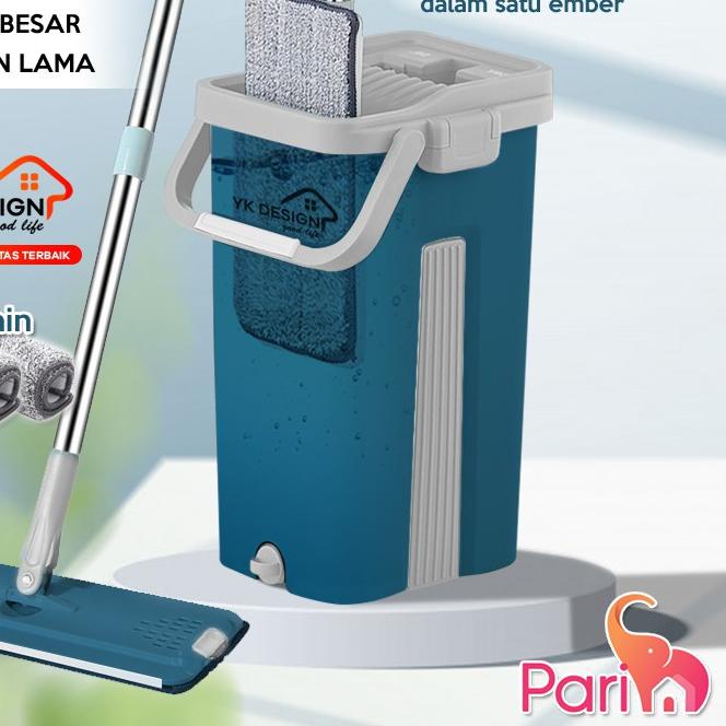 ☺ PARIM ALAT PEL PRAKTIS PEL LANTAI LEBIH BESAR LEBIH TEBAL Gratis 2 KAIN BERMEREK YK DESIGN YK-600 