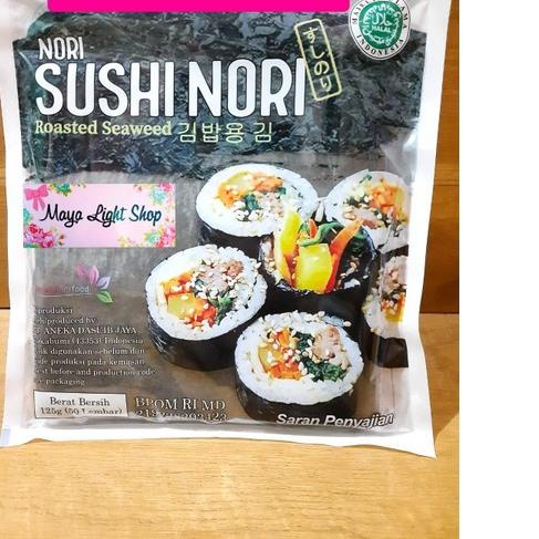 

♩ nori sushi 50 lembar Promo Sale Termurah Nori Manjun ekonomi sakao nori 50 lembar limited rumput laut sushi dried seaweed ➱