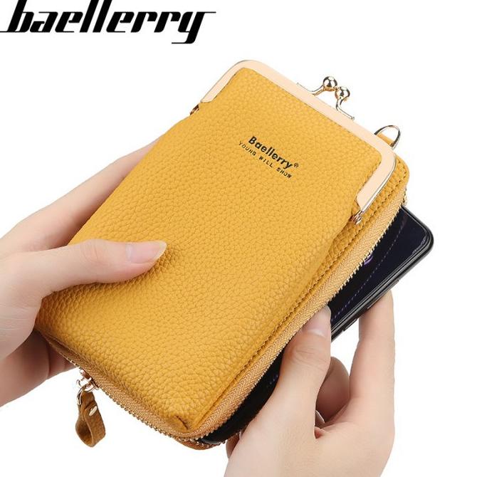 REKOMENDASI Dompet  Wanita Multifungsi Tas Slempang  Wanita  Baellerry-N8601