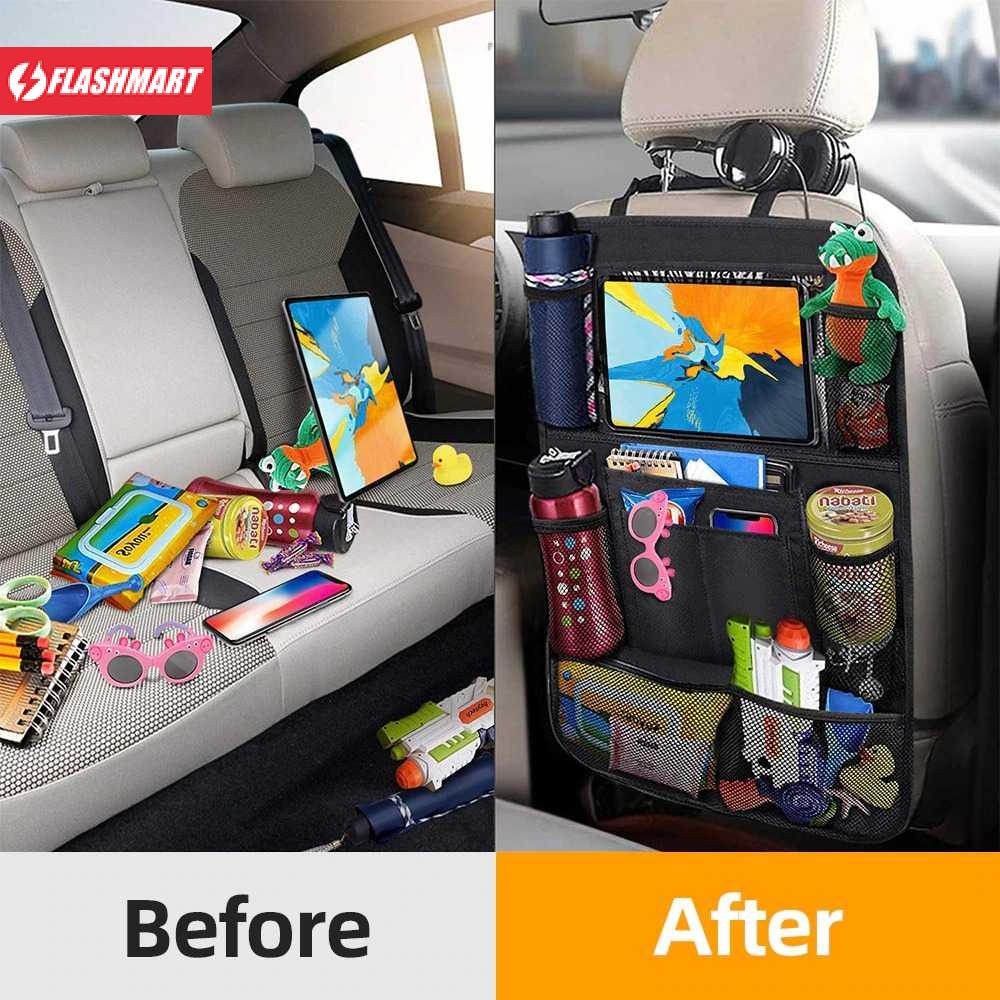 Flashmart Tas Gantung Kursi Mobil Backseat Organizer Touch Screen - Kz031
