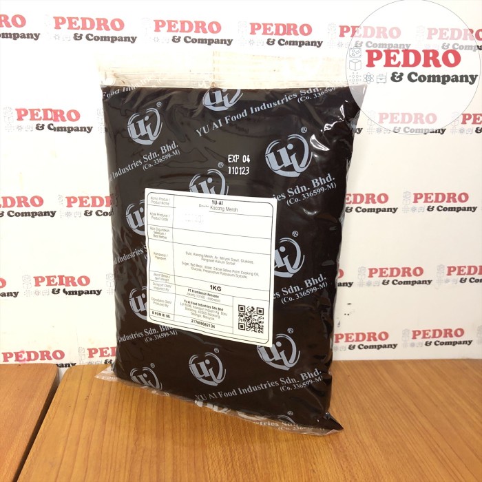 

Yu ai red bean paste 1kg - kacang merah pasta filling untuk moon cake