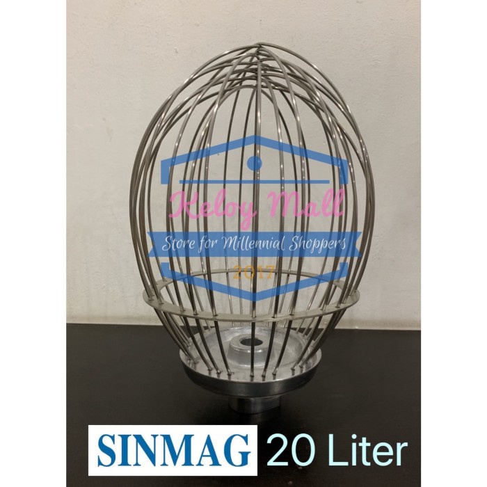 Telur Sinmag Whisk Sparepart Kocokan Telur Mixer 20 Liter