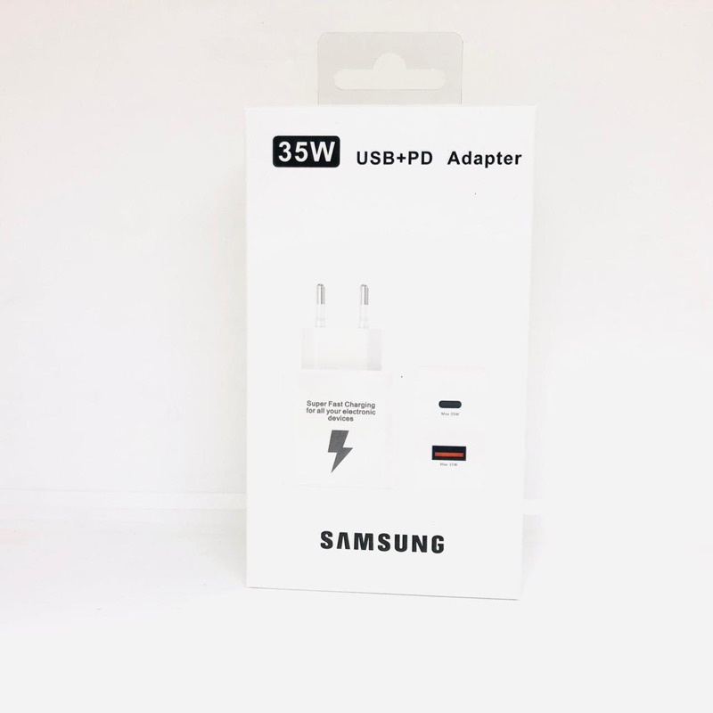 Batok Samsung 35w New 2port 1usb C 1usb A Super Fastcharging BY SMOLL