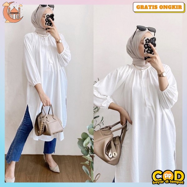 Bju Tnik Ibu Ibu Kondangan Tonik Import Premium Bsju Tunik Kerja Kantor Pakaian Lwbaran Idulfitri Ba