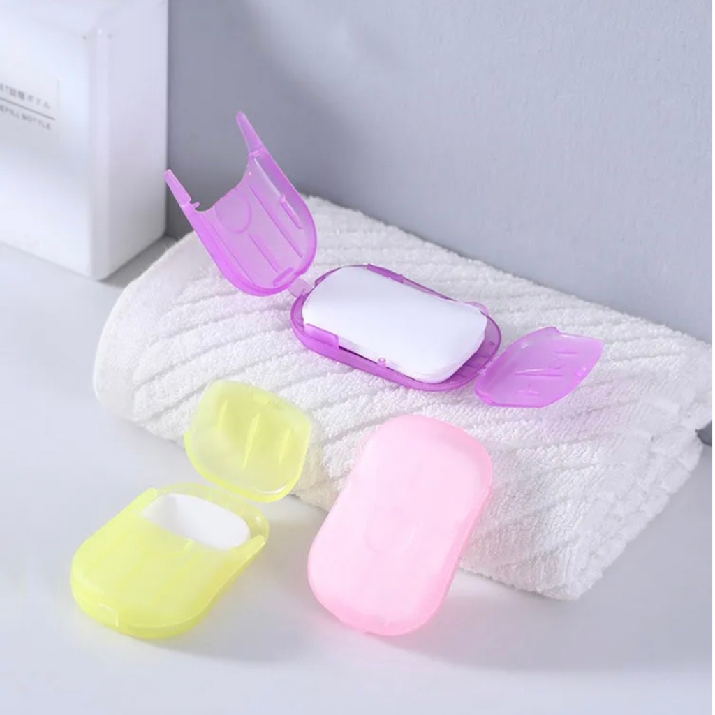 Sabun Cuci Tangan Kertas Isi 20 Pcs Sabun Kertas Cuci Tangan Paper