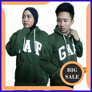 limited stock SWEATER HOODIE JUMPER GAP ARMY JAKET FLEECE PRIA WANITA 140ZZ3