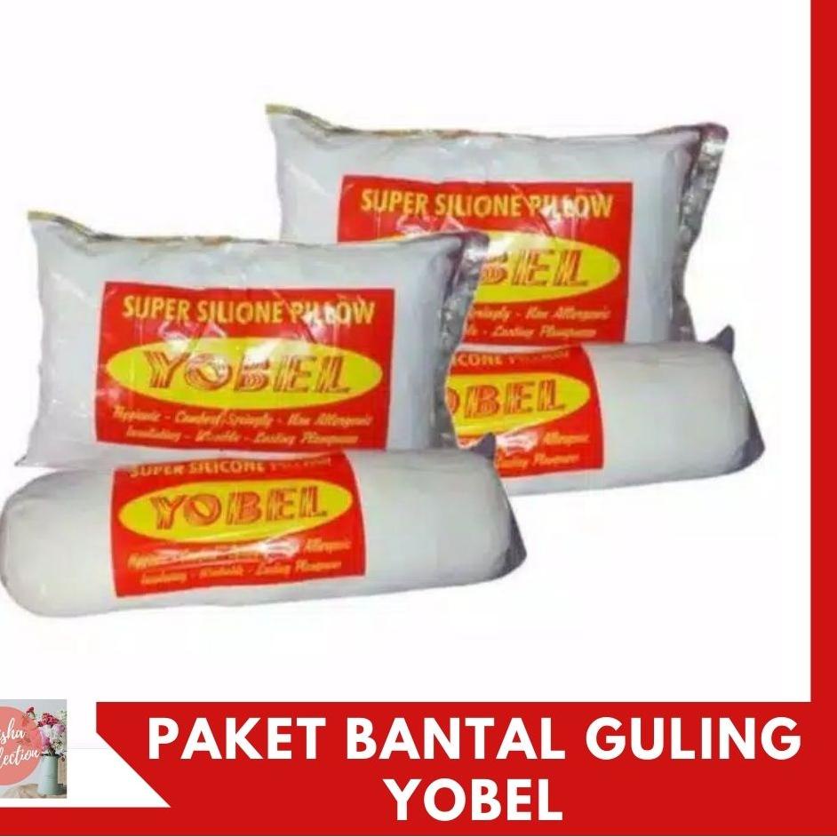 ❅ Raishacollection Paket Bantal & Guling Set Yobel- Standart Bantal & Guling Hotel ➹