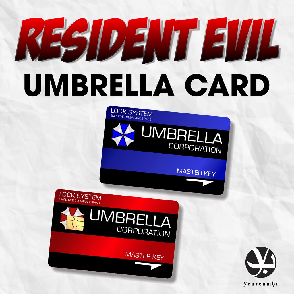 

Skincard Resident Evil - Stiker Kartu Atm Skincard Umbrella Garskin SkinSticker Flazz E-toll Ktp