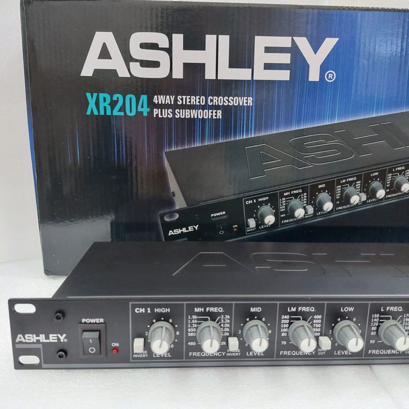 Ashley XR 204 crossover aktif plus subwoofer