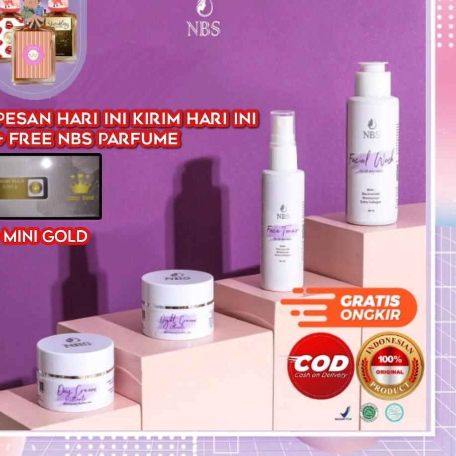 ♟ NBS SKINCARE  MURAH  ULTIMATE EXTRAGLOW  CREAM KRIM NBS PAKET SKINCARE ACNE CEWEK COWOK HALAL (FRE