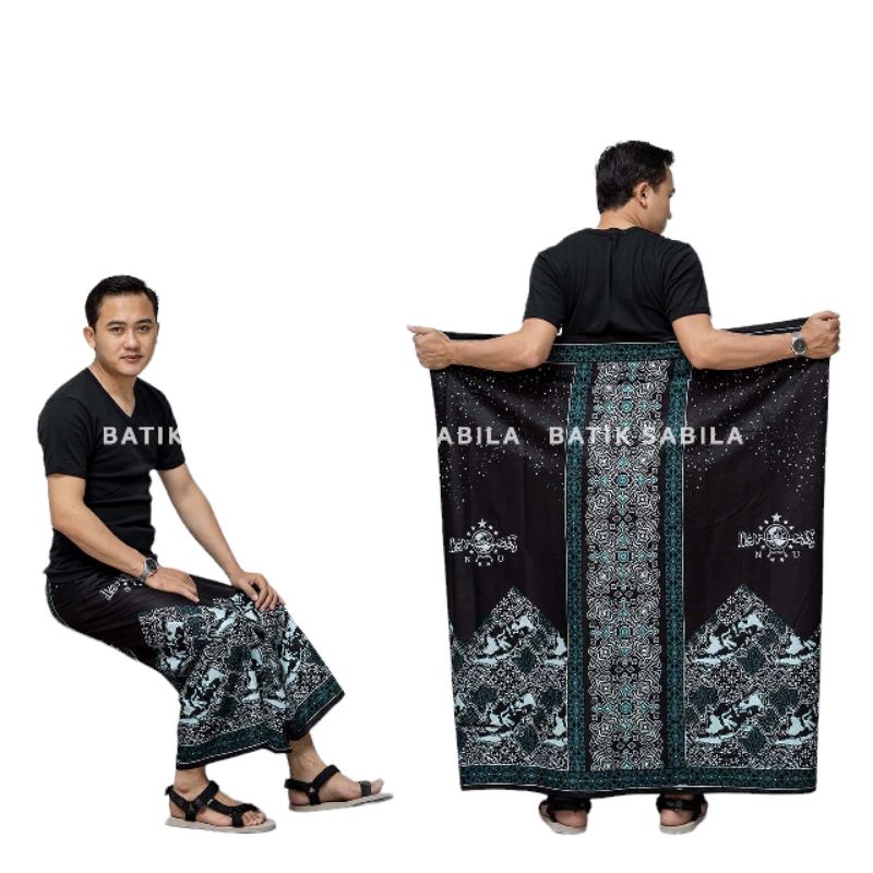 Sarung Katun NU Pulau Halus Dewasa / Sarung Bordir Aceh Premium / Sarung Wadimor / Sarung Bhs / Sarung Pria