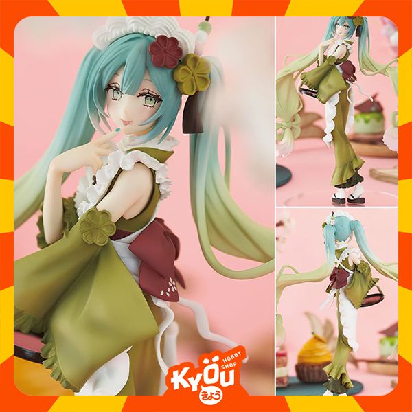 Exceed Creative Figure Hatsune Miku - Matcha Green Tea Parfait Ver. (20cm)