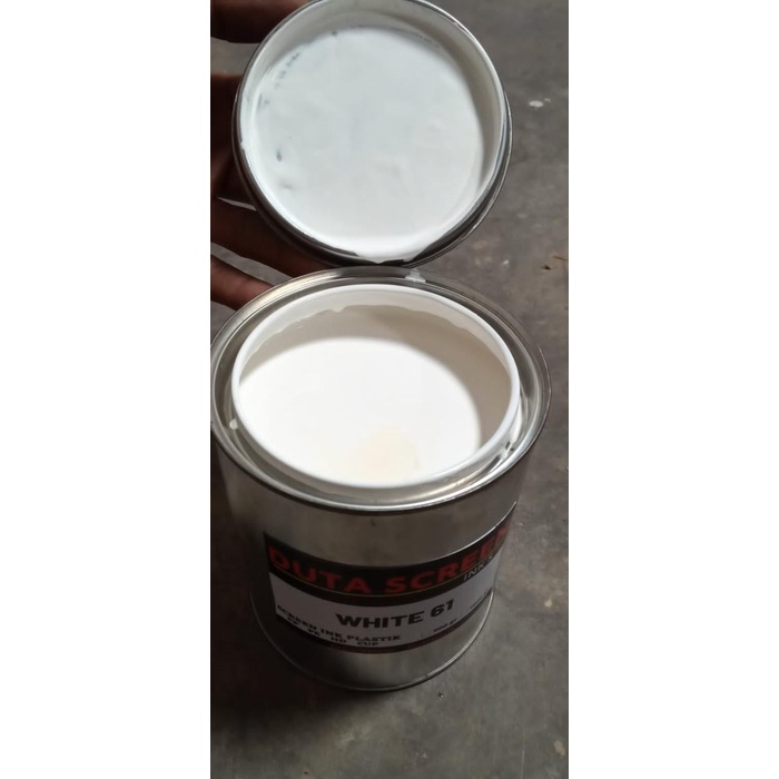 tinta duta screen khusus sablon plastik / tinta sablon cup plastik