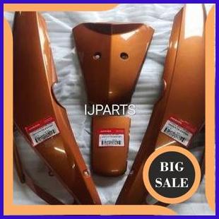 tools n parts COVER BODY SUPRA X125 BATMAN LAMA ORANYE ORIGINAL AHM 140ZZ3