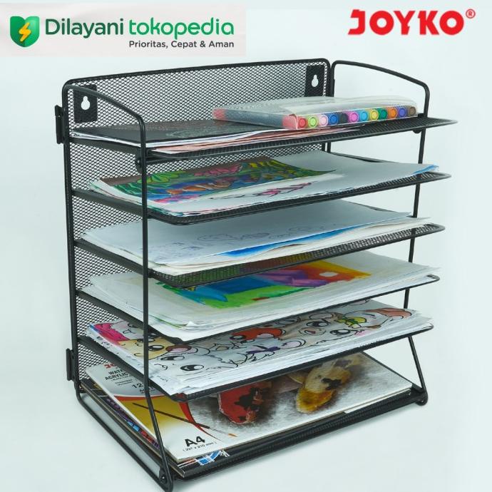 

Terbaru !!! Joyko Document Tray 6 Tier / Rak Kertas Dokumen 6 Susun Meja Dt-36