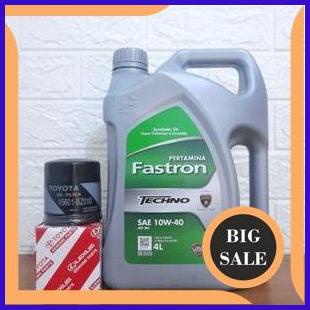 accessories promo paket oli fastron techno 10w-40&filter oli avanza-xenia-agya-ayla-sigra-calya-teri